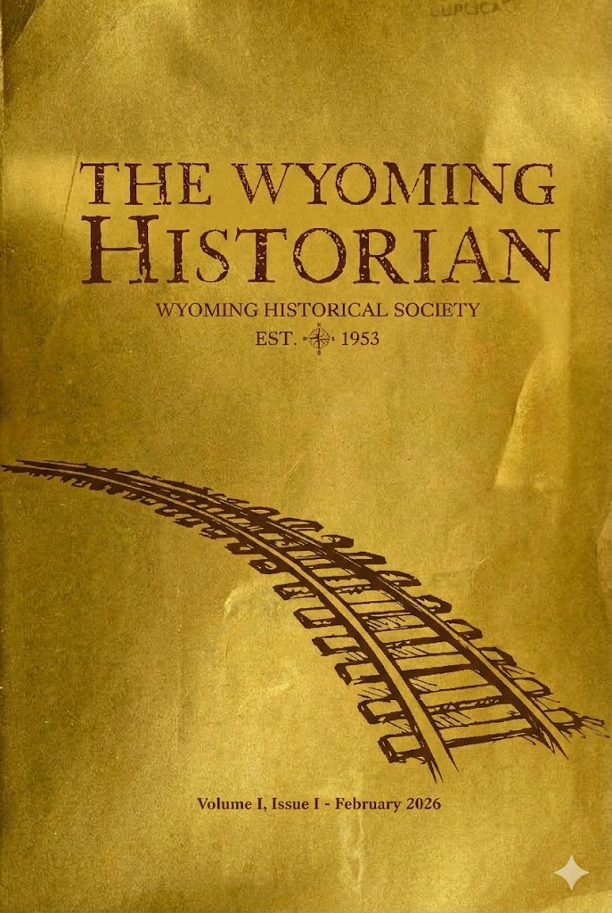 Cover of The Wyoming Historian, February 2026