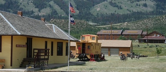 Centennial Depot National Historic Site, Centennial, Wyoming