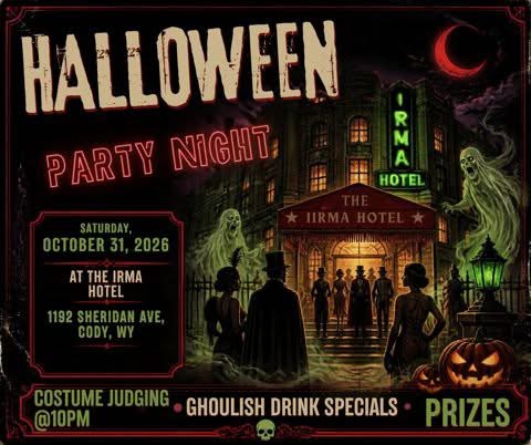 Halloween Party Night at The Historic Irma Hotel