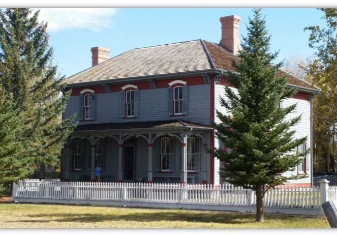The 1884 Commanding Officer’s Quarters at Fort Bridger State Historic Site